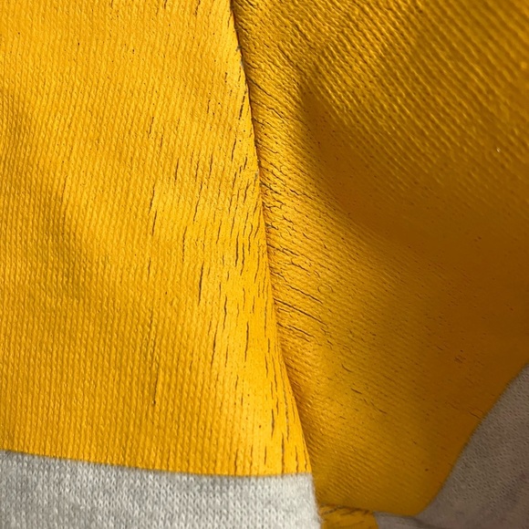 NFL Team Apparel KC Chiefs Pullover Hoodie, Youth Small, White/Red/Yellow - Picture 3 of 6